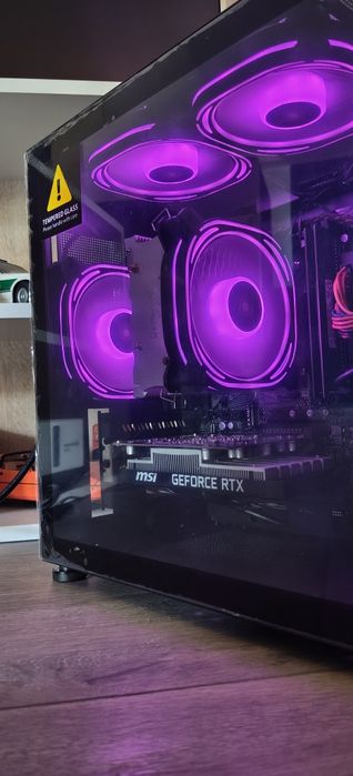Pc gaming nou garantie  amd ryzen 5 5500, nvidia rtx 3050, 16gb ram,ssd 512 gb