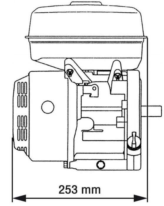 Motor pe benzina 7CP GX200 Wolfson