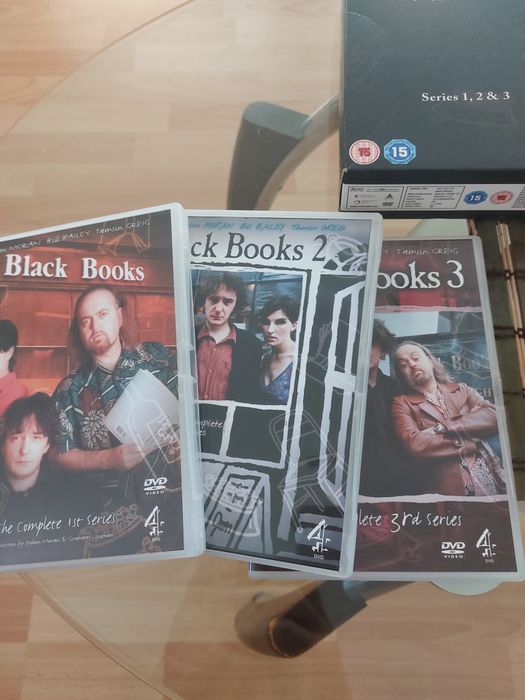 Black Books DVD 3 series.