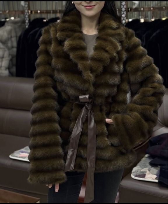 Эко шуба новая .