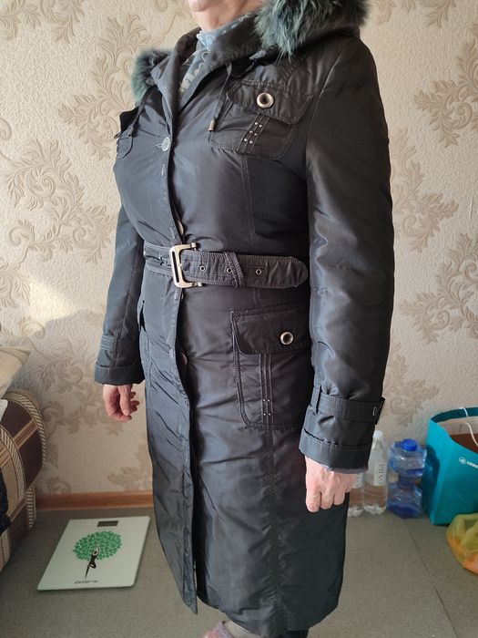 Пуховик женский теплый