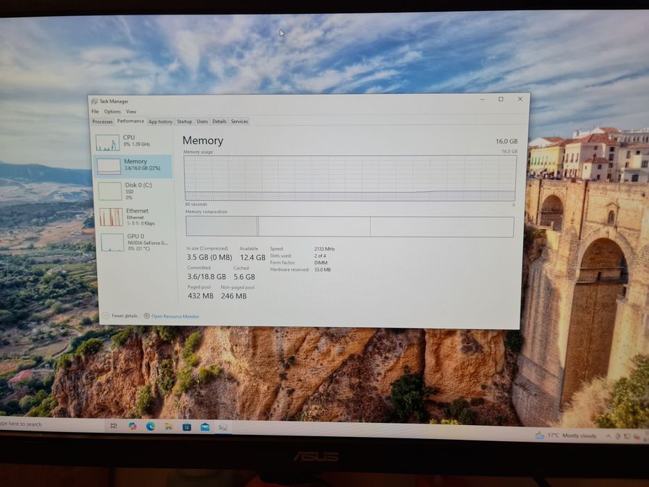 PC Gaming i5 6600/GTX 1650/16GB RAM/SSD+HARD DISK