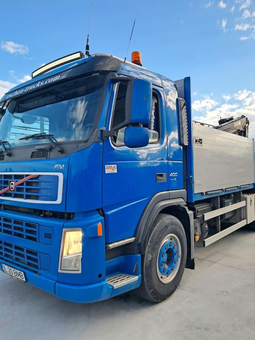 Volvo FM 400 cp cu Hiab(macara) + remorca Krone