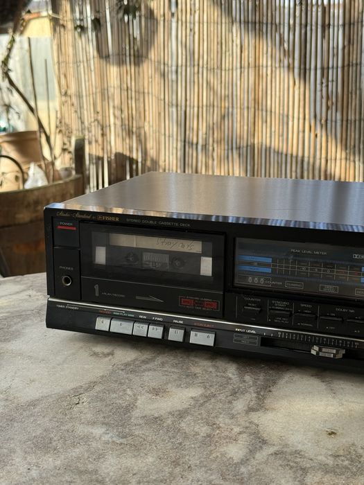 Fisher deck stereo dublu casetofon