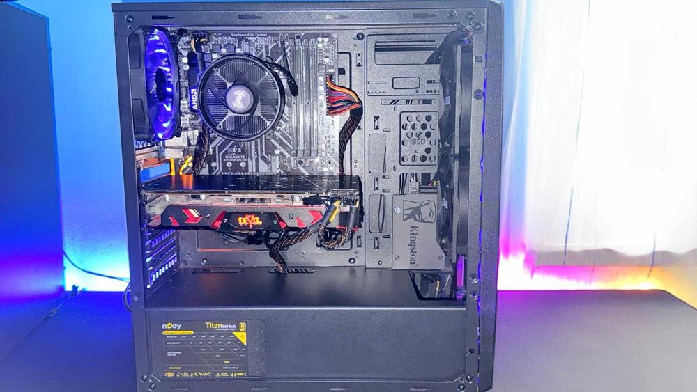 PC Gaming Ryzen 5 PRO 3400G | RX 580 | 16 GB RAM