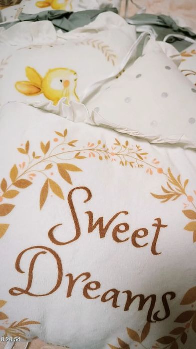 Бортики для детской кроватки