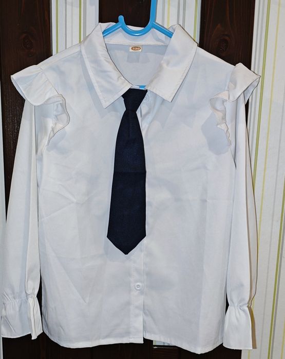 Комплект детски официални обувки, сако,риза и пола