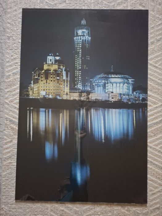 Стекло с фотопечатью .(60×90×5)