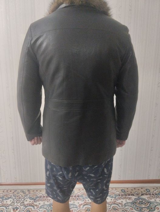 Продам кожанную дублёнку