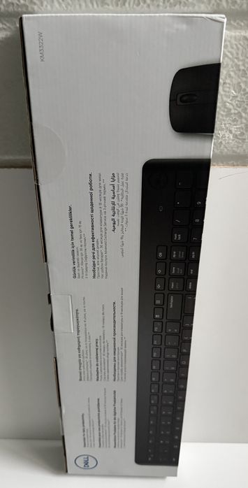 Kit tastatură + mouse wireless Dell KM3322W – Nou! Sigilat