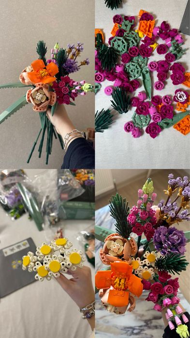 Lego цветы конструктор