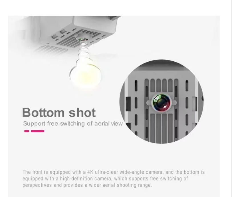 ДРОН с две камери dual 4K cameras 998 pro