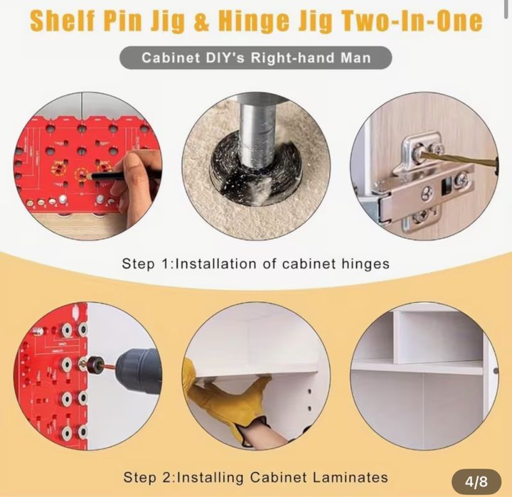 Шаблон за рафтоносачи и панти