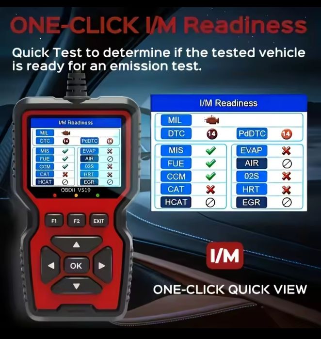 Tester diagnoza V519 scanner