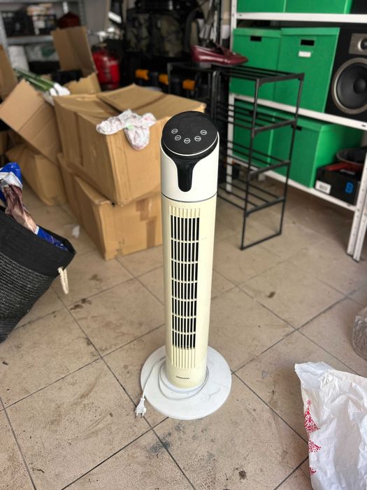 Ventilator turn (tower fan) – funcțional, mai multe trepte