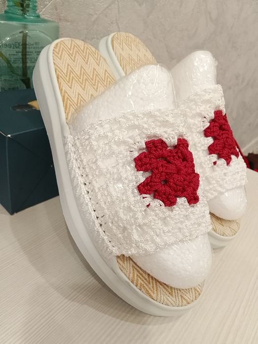 Тапочка белый цвет