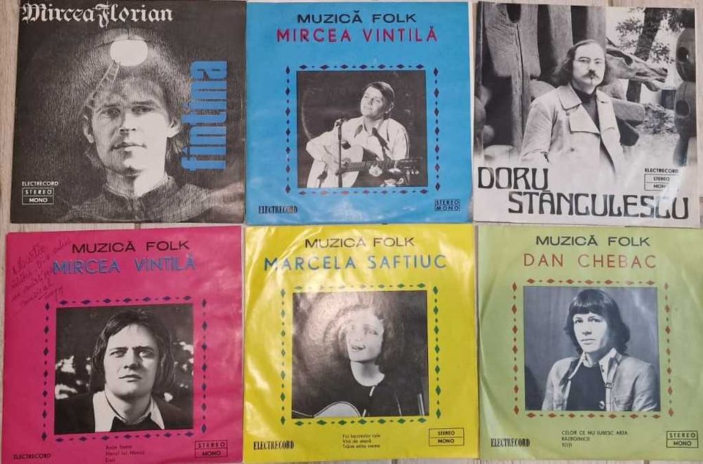 Diferite discuri vinil de 17cm