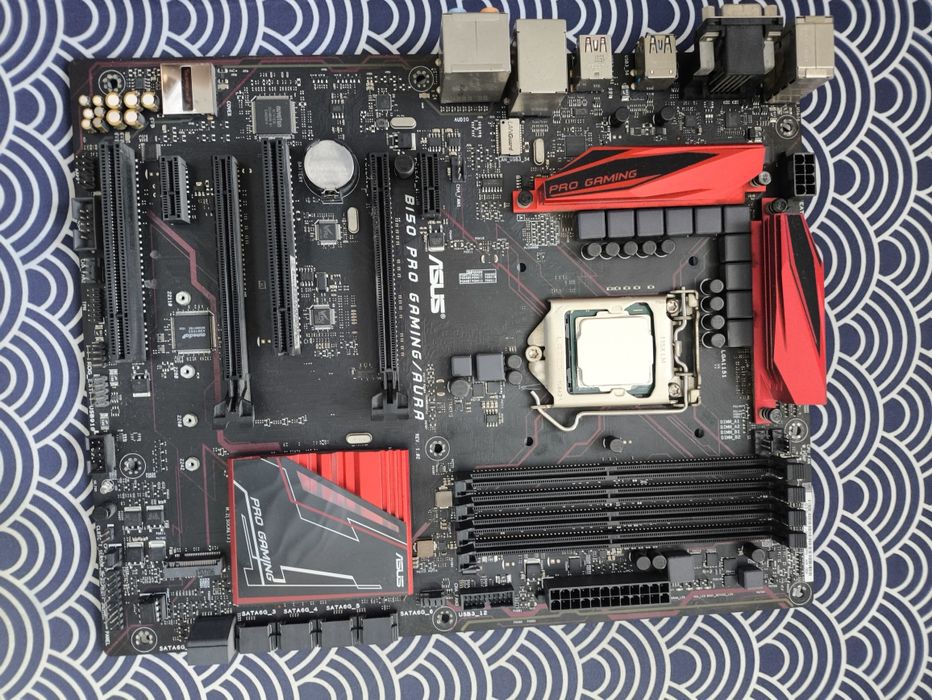 Комплект материнская плата, процессор, куллер