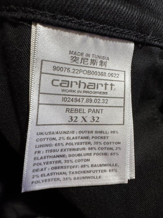 CARHARTT Wip Rebel Pants.