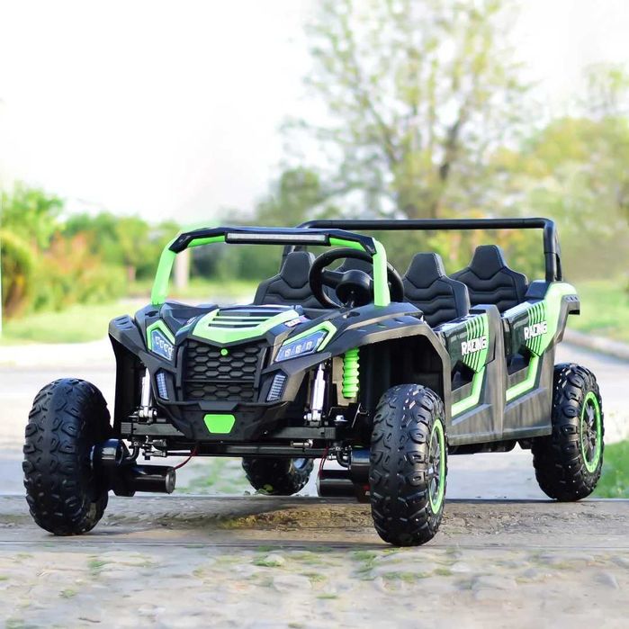 Луксозно Детско Акумулаторно UTV,600W,24V/14Ah, Четириместно, EVA гуми