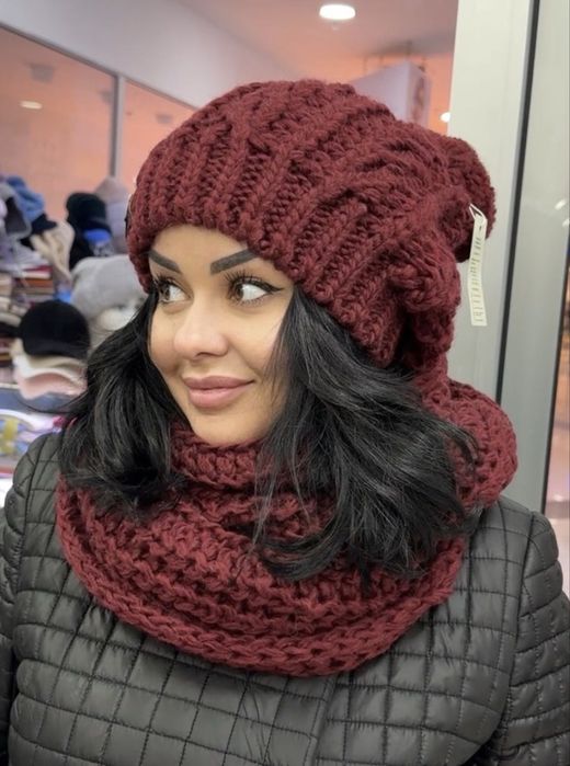 Шапка зимняя набор