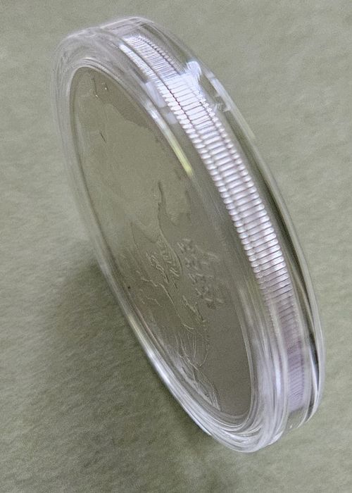 Сребърна монета, австралийски лунар, Кон, 1 унция, 2026 г.