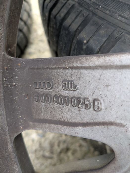 Set 4 roți originale audi a6 cu cauciucuri all season 205/60 R16 92H