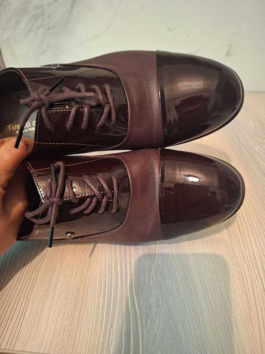 Туфли турецкие из натуральной кожи на подростка новые