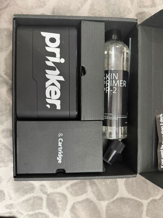 Принтер для печати на теле Prinker S black ink& color ink