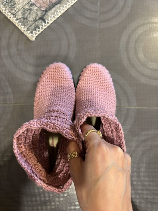 Cizme crosetate de vara