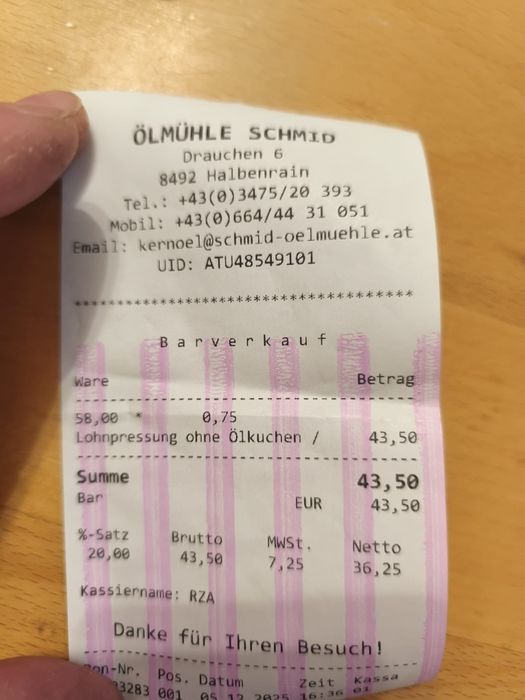 Ulei dovleac  calitate foarte buna