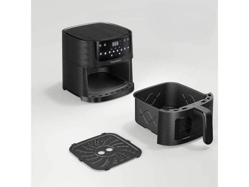 Еър Фрайър с 8 Програми HAIMEEC CT03 - 1500W, 6л, Черен