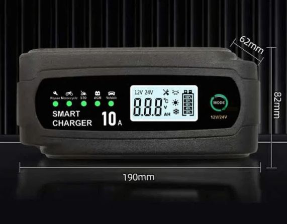 Зарядно №4053 SMART устройство за акумулатори 12/24V-10A