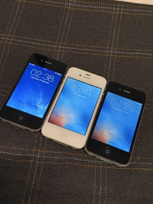 iPhone 4 /4s Alb/Negru