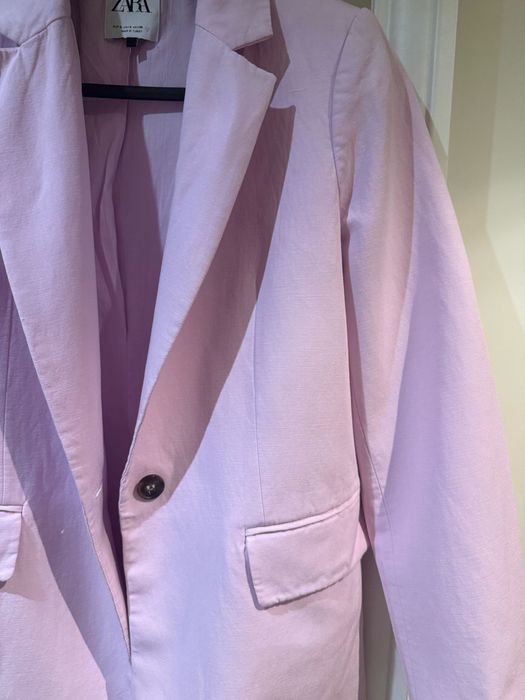 Дамско лилаво сако Zara