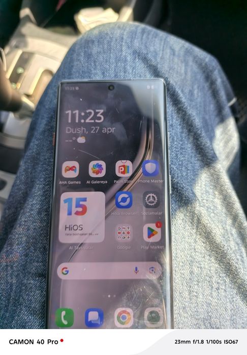 Tecno camon 40 pro сотилади телефон  хотираси 256
