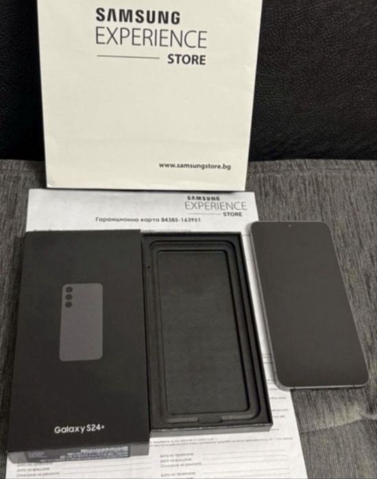 512GB Samsung S24 Plus Experience Store Гаранция 2026 S24+ Gray / Сив
