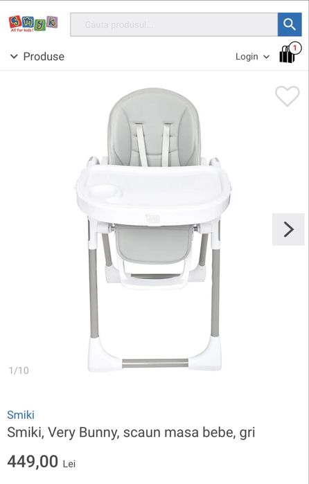 Scaun diversificare smyk