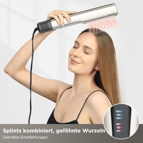 Преса за изправяне с въздух Parwin Pro Beauty lonic Air Straightener