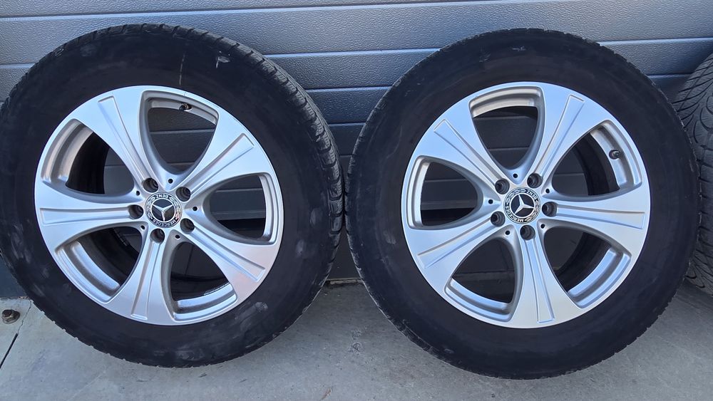 Jante pe 18 originale mercedes glc  cu cauciucuri
