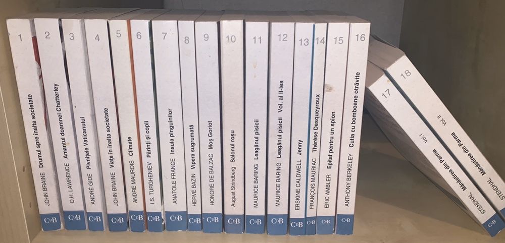 18* Colectia completa de buzunar: balzac, stendhal, gilde - vezi lista