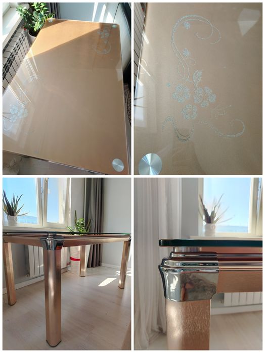 Стол стеклянный продаю