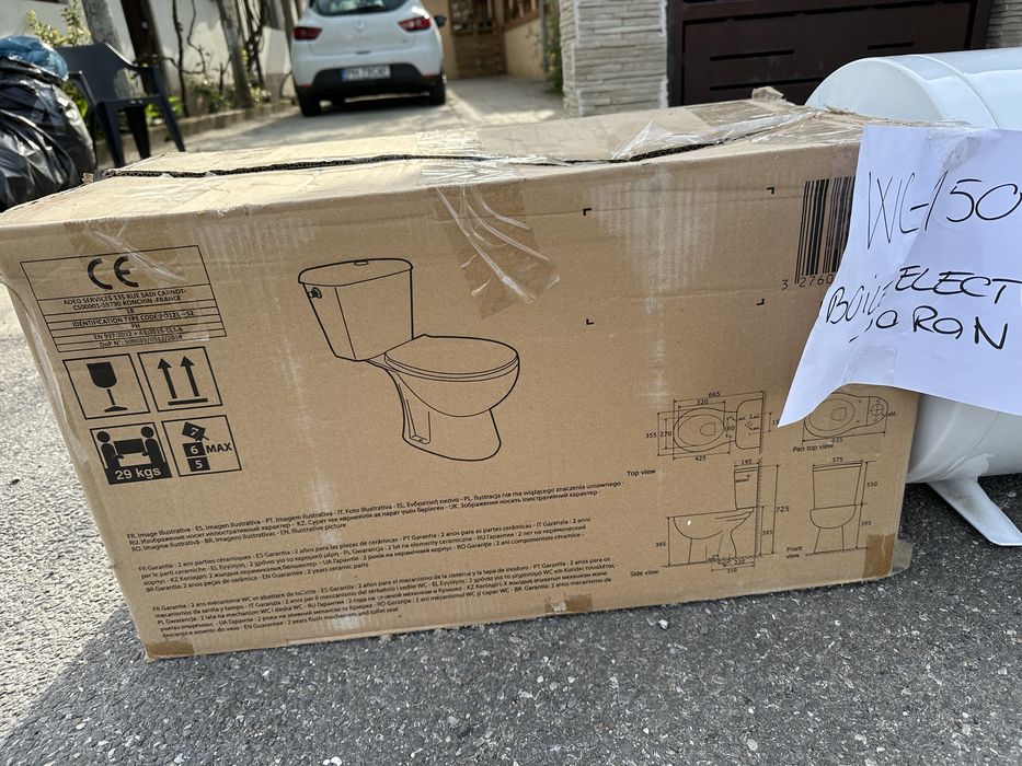 Vand WC nou, sigilat