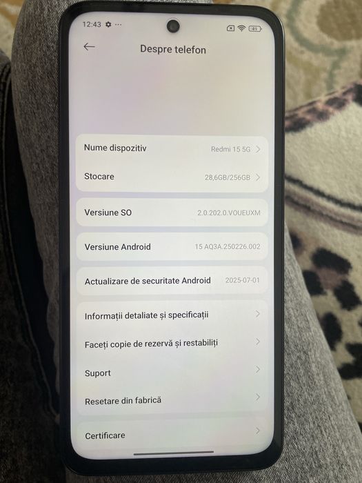 Redmi 15 5 g 256 gb