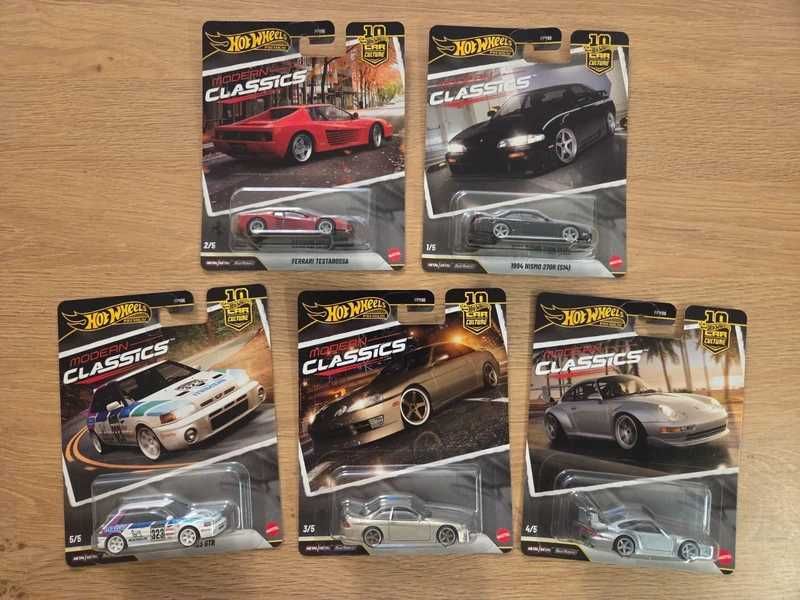 Hot Wheels Modern Classics 2026 Set