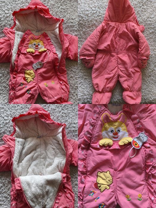 Комбинезоны куртки для девочки с рождения