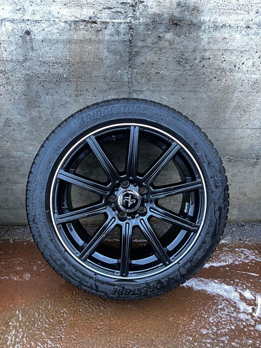 18” Джанти KESKIN KT16 Matt Black + Зимни гуми Bridgestone Blizzak