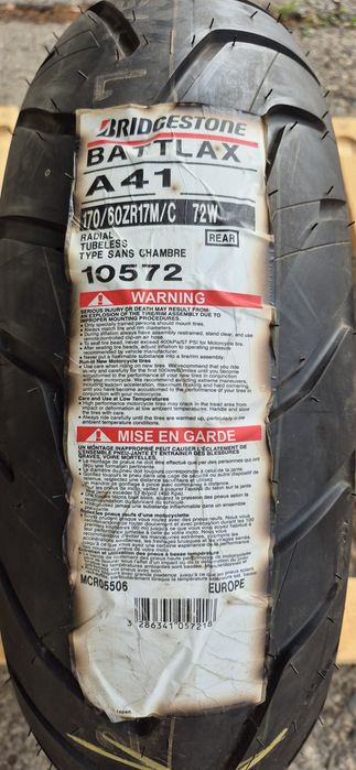 O anvelopa moto noua Bridgestone 170/60/17 M/C.