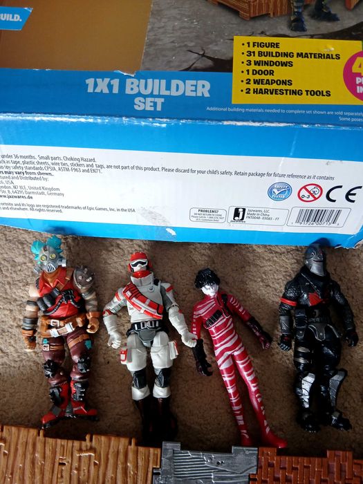 Комплект фортнайт за строене с  4 фигурки