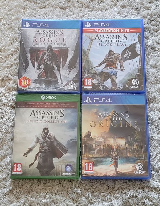 Jocuri Motosport + Assassin's Creed pentru PS4/Xbox One/Xbos Series X